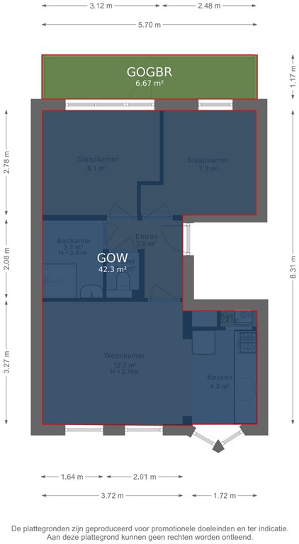 mediumsize floorplan